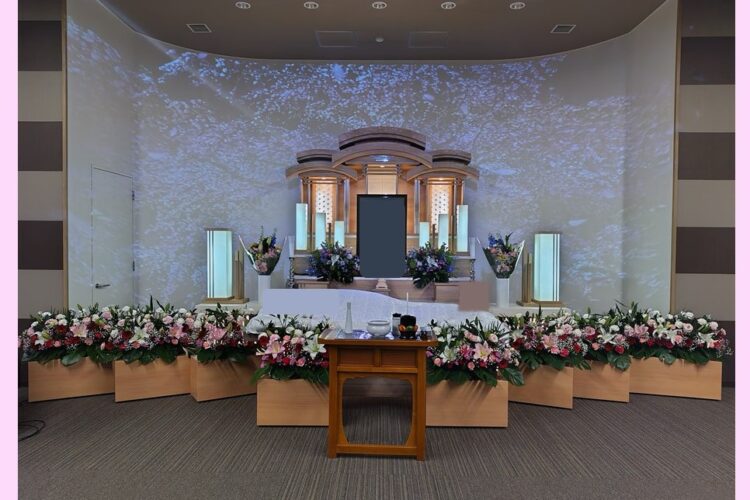 フラワークラウド｜たくさんのお花に囲まれたお別れ会｜平安祭典